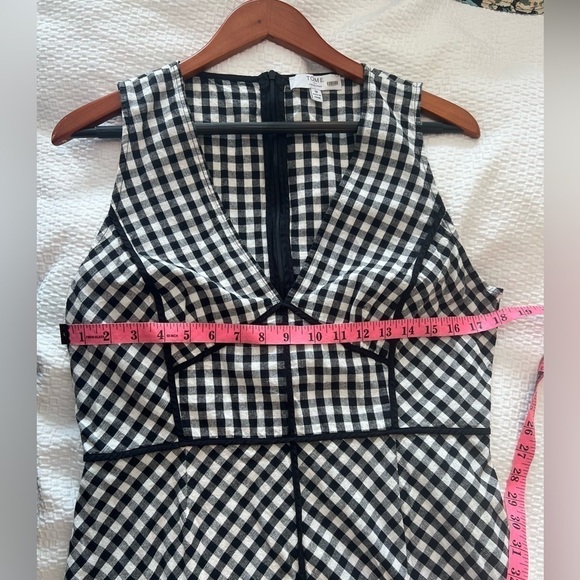 TOME Collective Gingham Ruffle Hem Dress - Picture 13 of 16